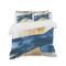 Designart 'Indigo Panel III' Geometric Bedding Set - Duvet Cover & Shams